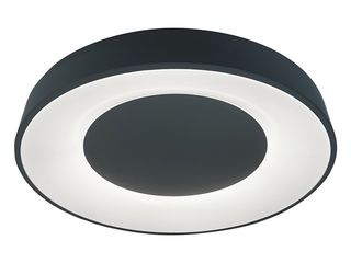Svítidlo stropní LED Ceilo, 38W, 3200 lm, 3000-6500K, barva černá, stmívatelné,