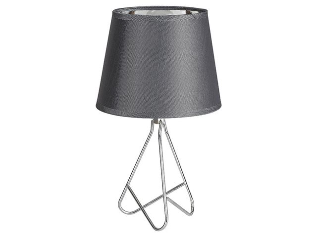 Obrázek produktu Lampa stolní Blanka, šedo-stříbrná, 1x E14, max 40W