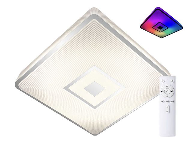 Obrázek produktu Svítidlo stropní Rainbow H RC, dálk. ovl., 24 W, 3000-6500 K, RGB-LED