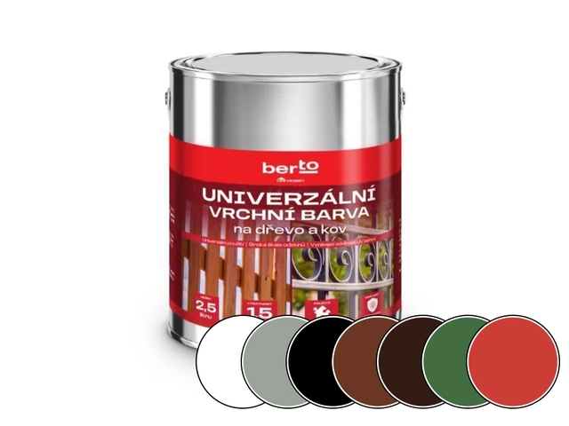 Obrázek produktu Barva vrchní univerzální na dřevo a kov, S2013