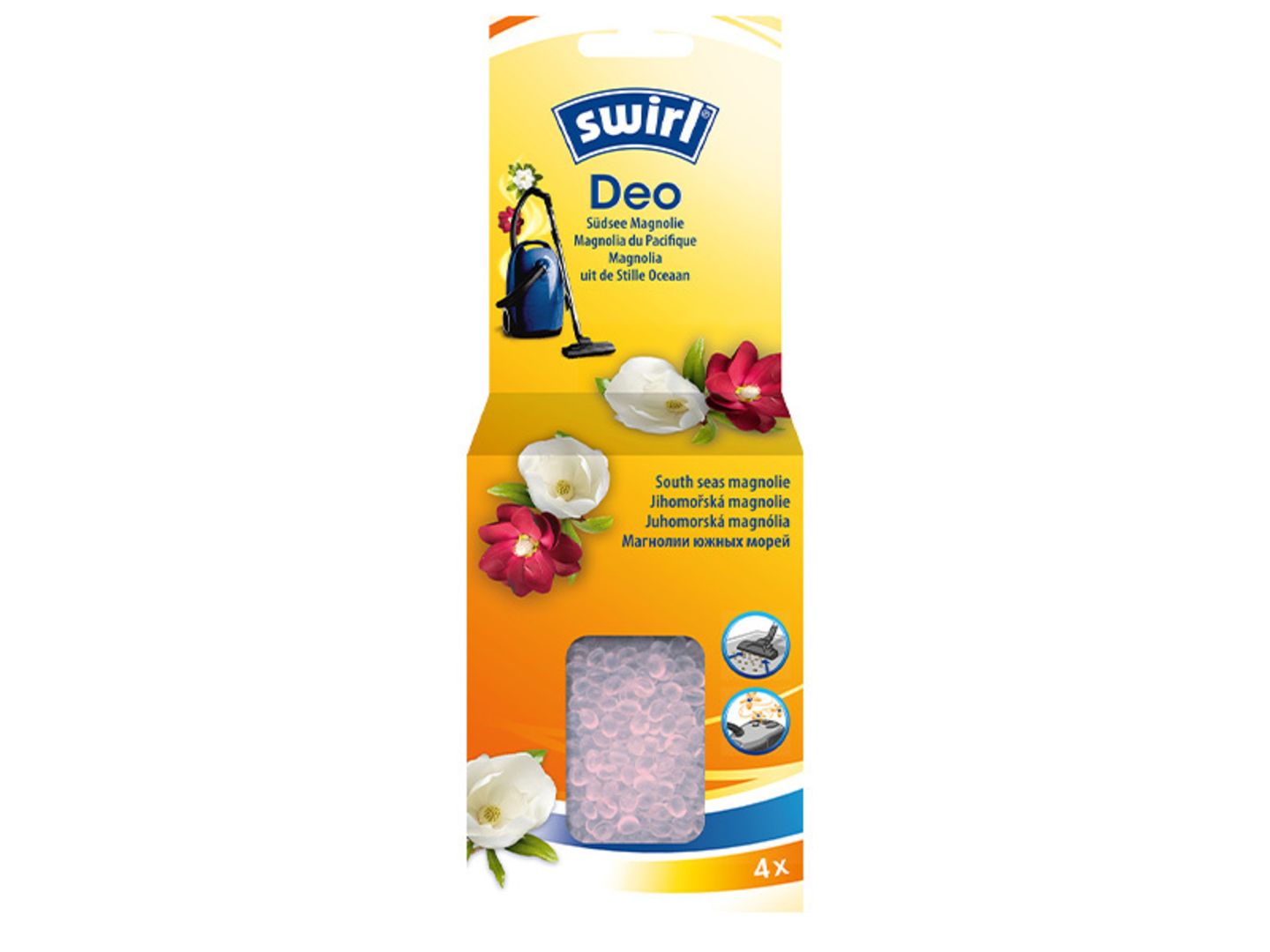 Vůně do vysavačů Deo perly SWIRL - Jihomořská magnolie