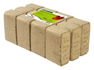 Brikety dřevěné cihla RUF HARD, buk, 10kg