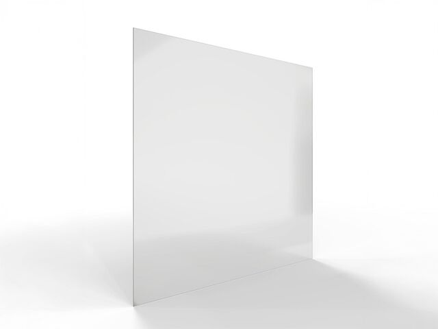 Obrázek produktu Sklo pod kamna - čtverec 1200x1200 mm /6mm, čiré, zaoblené hrany