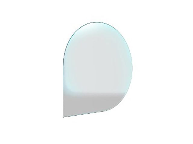 Obrázek produktu Sklo pod kamna - Kapka 1100x1100 mm / 6 mm