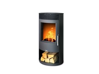 Kamna krbová Tartu 5, černý plech, 5kW