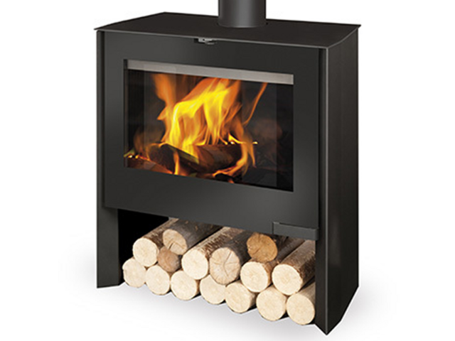 Obrázek produktu Kamna krbová ROMOTOP Riano 01, černá, 6kW