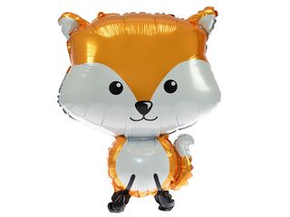 Balón fóliový lesní zvířátka liška