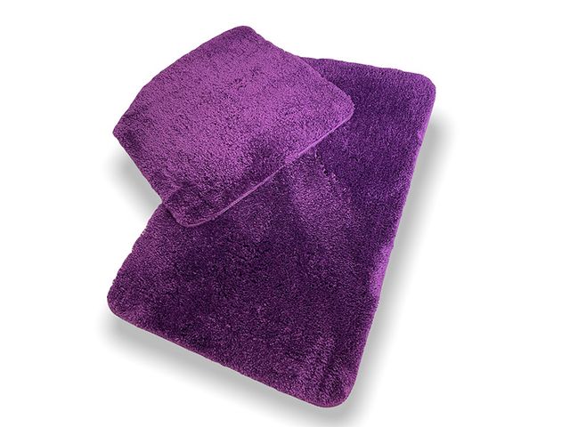 Obrázek produktu Předložka koupelnová 2.díl, 50x80+50x50cm, fialová