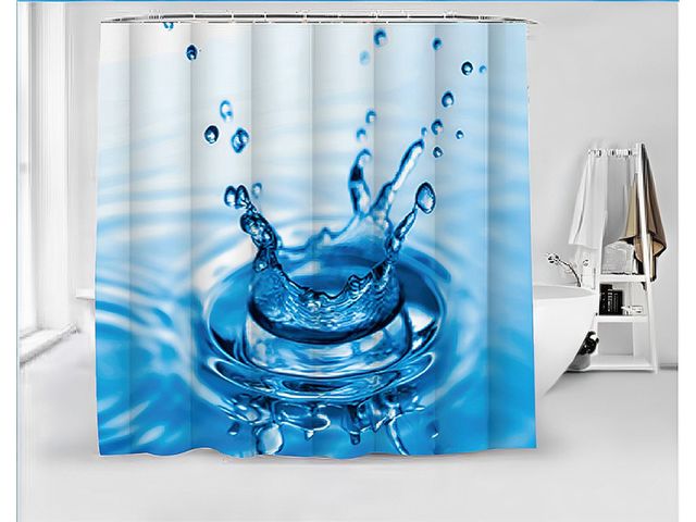 Obrázek produktu Závěs koupelnový 180x200cm textilní, Q-1008