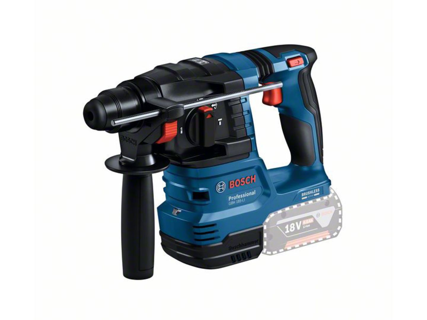 Kladivo vrtací aku GBH 185-Li SDS plus Bosch Professional