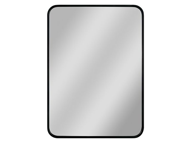 Obrázek produktu Zrcadlo Nico 50x70 cm, s hliníkovým rámem, černá