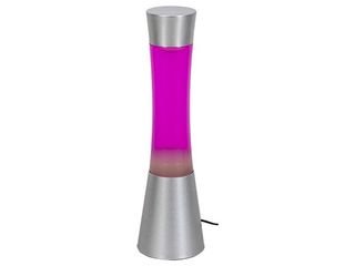 Lampa lávová Minka růžová