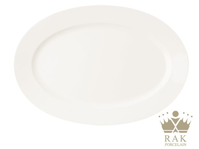 Obrázek produktu Talíř oválný porcelán nejvyšší kvality RAK BANQUET, 38 cm