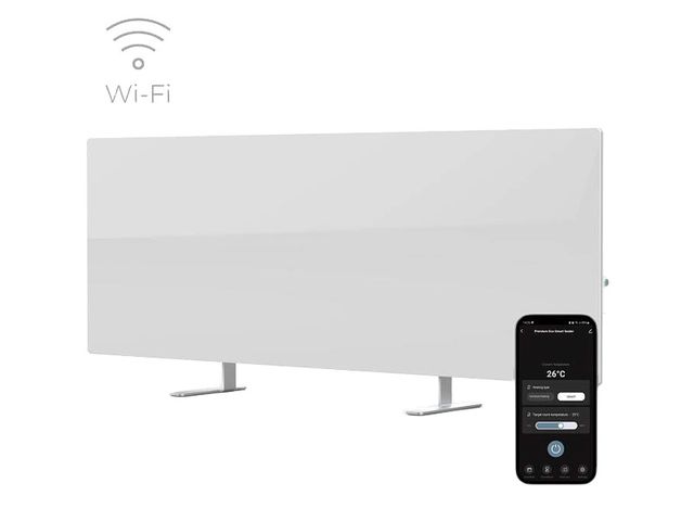 Obrázek produktu Panel topný infračervený smart AENO GH1s 700 W, ovládání přes wifi, bílý