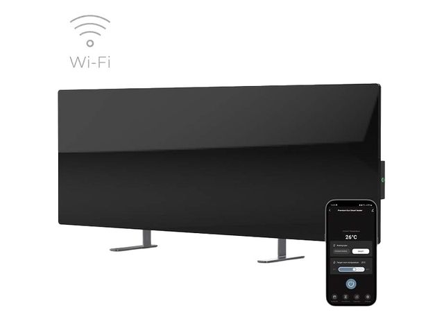Obrázek produktu Panel topný infračervený smart AENO GH2s 700 W, ovládání přes wifi, černý