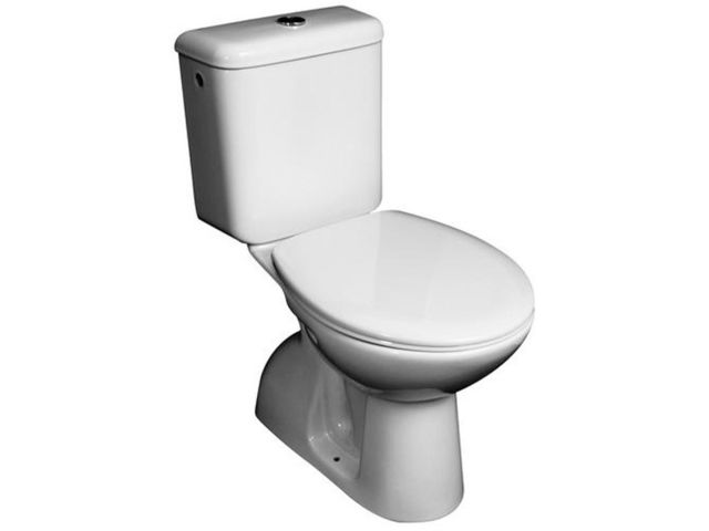 Obrázek produktu WC kombi JIKA Zeta svislý odpad Dual Flush, spodní napouštění