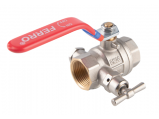 Kohout kulový 3/4" MM s vypouštěním, páka, plnoprůtočný
