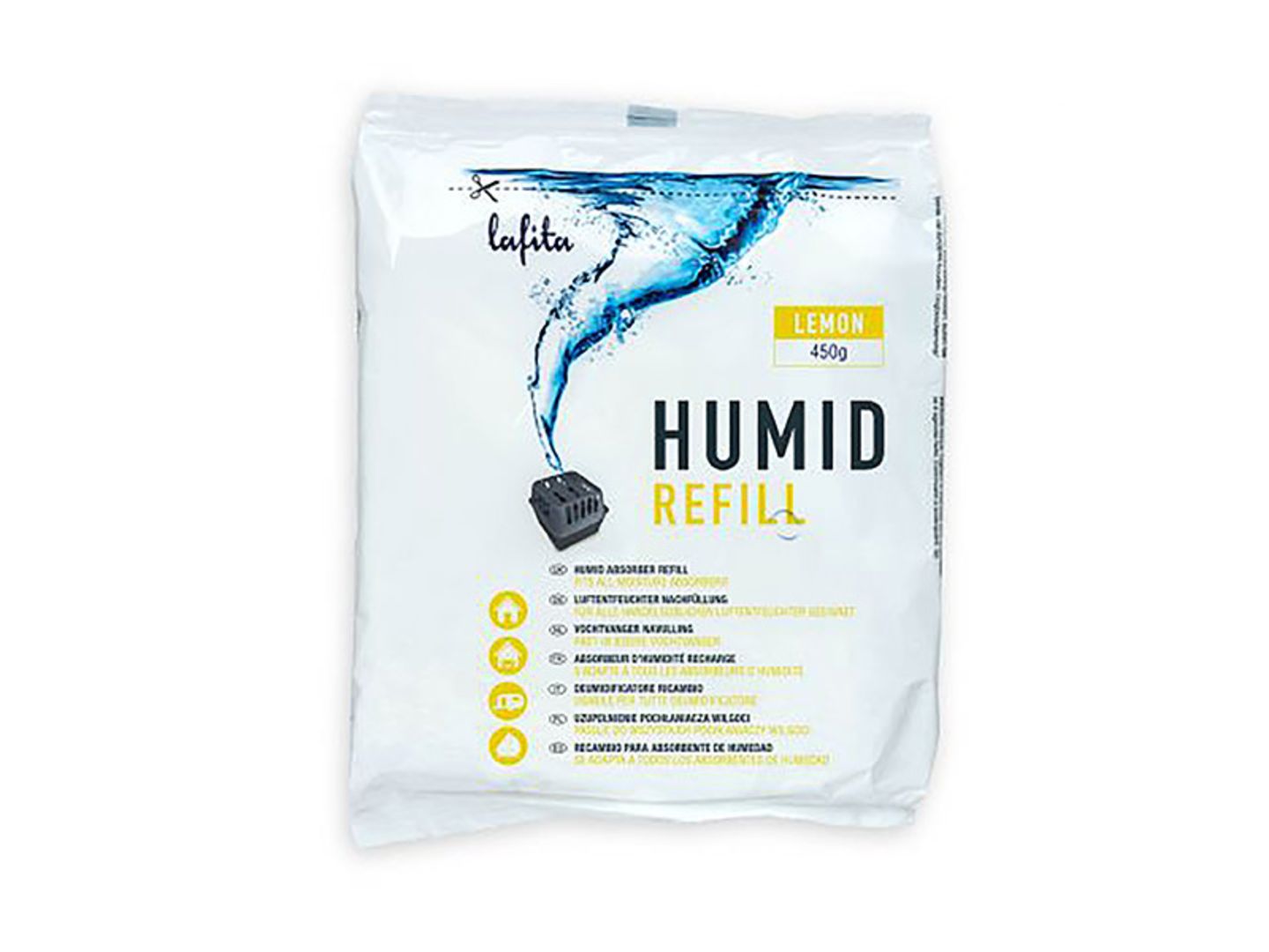 Náplň náhradní do pohlcovače vlhkosti Lafita, Citrón, 450 g