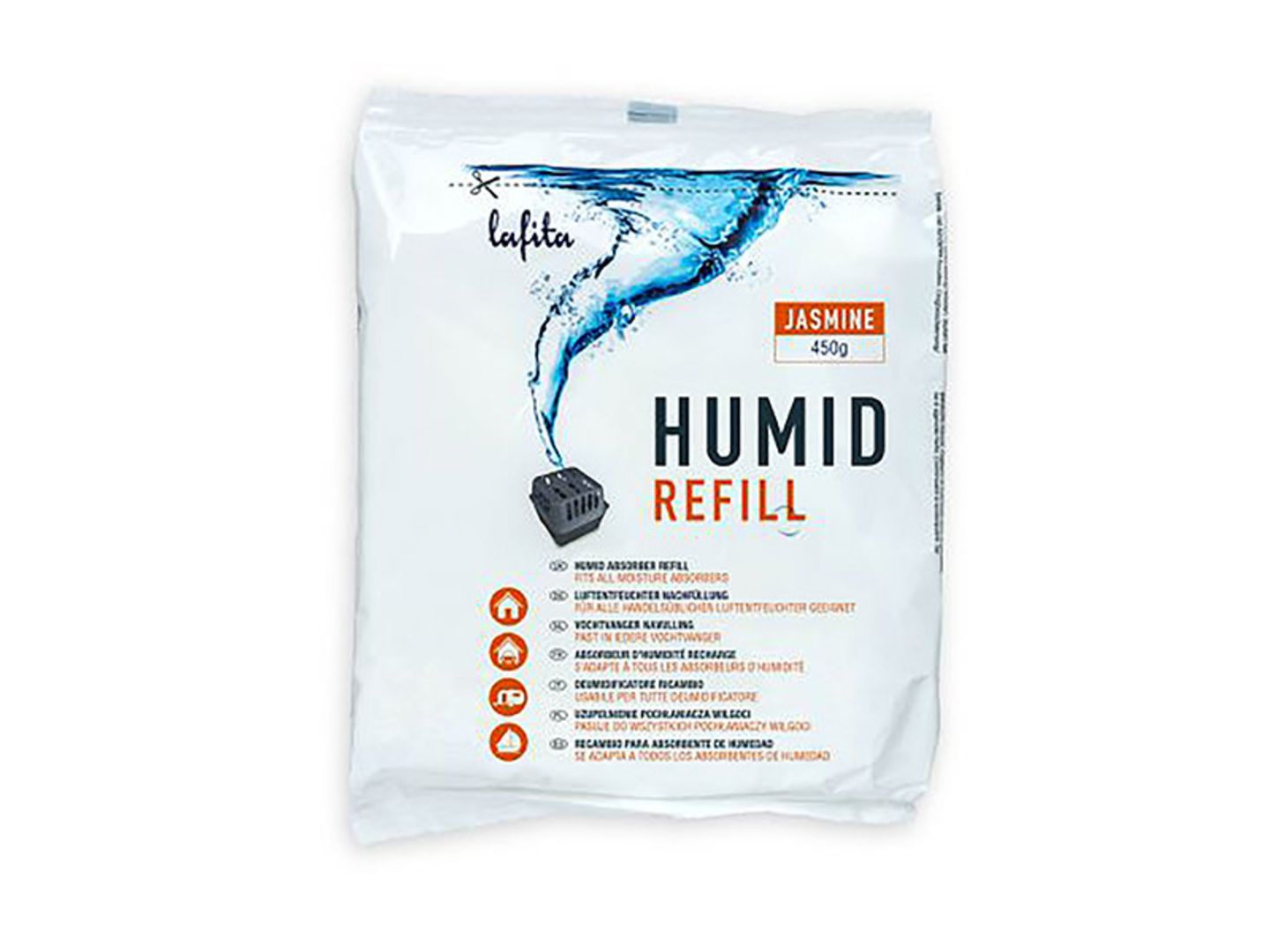 Náplň náhradní do pohlcovače vlhkosti Lafita, Jasmín, 450 g