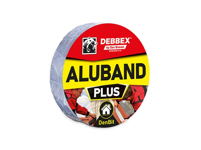 Obrázek produktu Pás střešní bitumenový DenBit Aluband.HLIN 75mmx10m