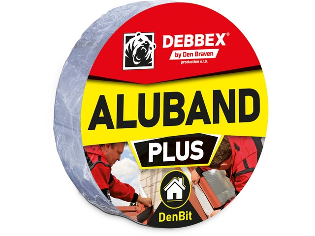 Obrázek produktu Pás střešní bitumenový DenBit Aluband.HLIN 75mmx10m