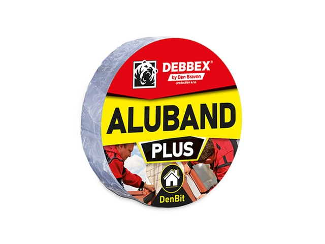 Obrázek produktu Pás střešní bitumenový DenBit Aluband HLIN 100mmx10m