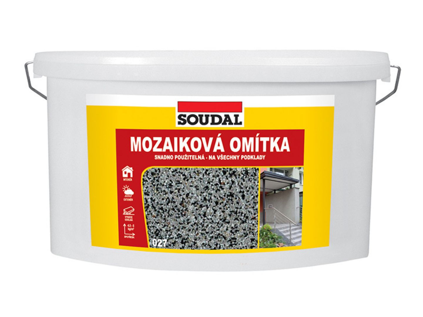 — Omítka mozaiková světlý písek 044 16kg