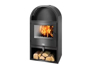 Kamna krbová Viking I, černý plech, 5kW