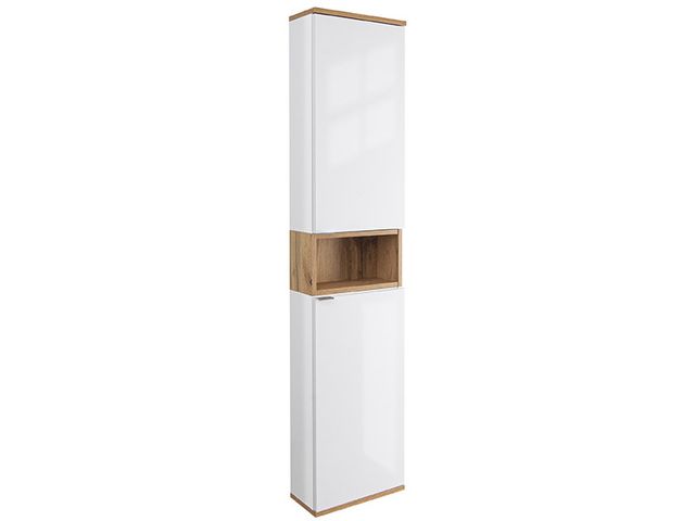 Obrázek produktu Skříňka vysoká Noel 35 W bílá lak/dub country, 35,2x163,2x16,3