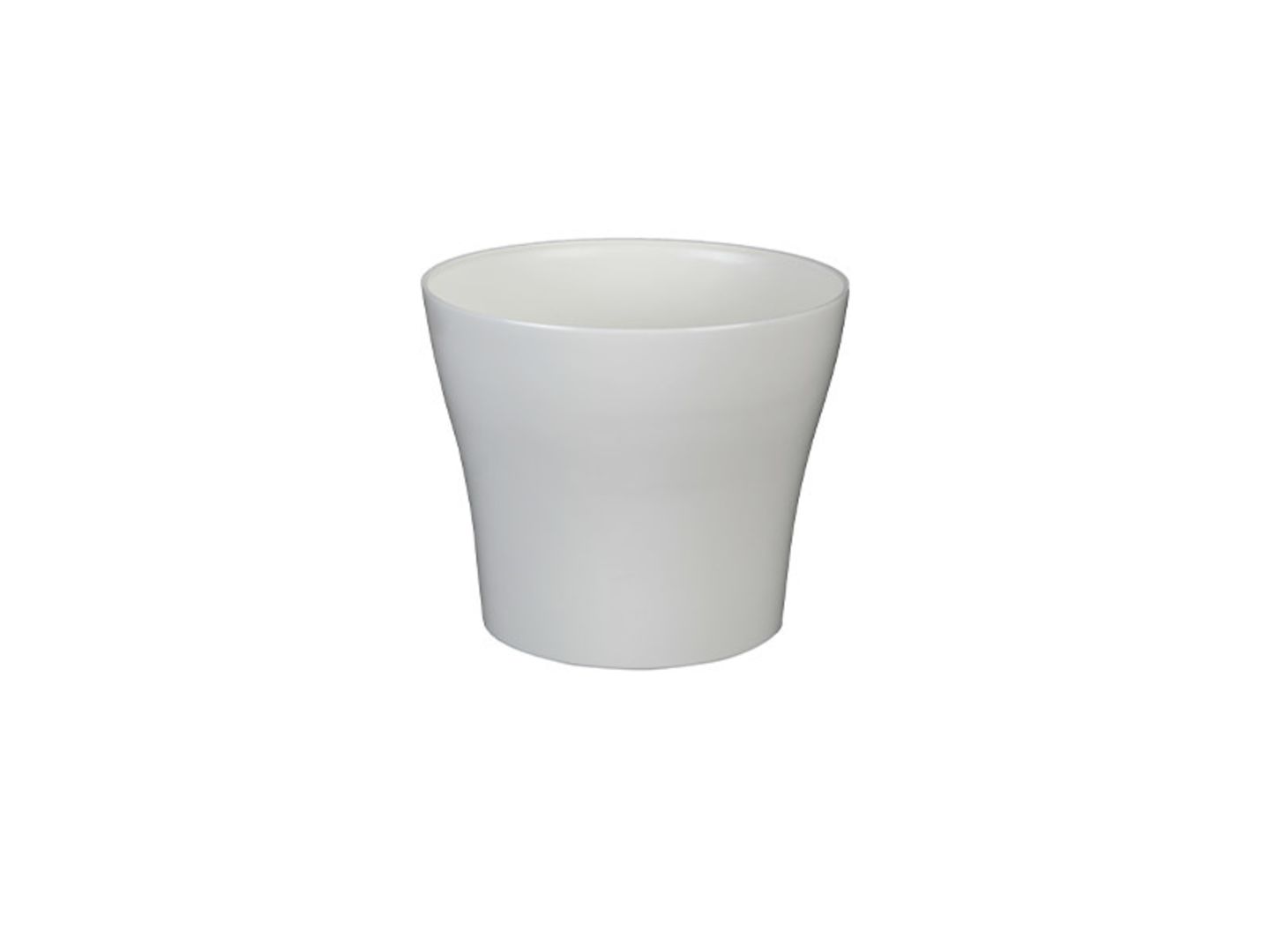 Květináč dekorativní TULIPÁN pr.15 cm bílý