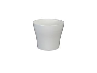Květináč dekorativní TULIPÁN pr. 22 cm bílý