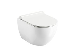 WC závěsné Uni Chrome RimOff, Rimless, bílé