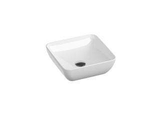 Umyvadlo Uni 380 S Slim keramické, bílé