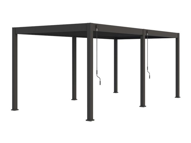 Obrázek produktu Pergola bioklimatická INTRO PLUS 6 x 3 m, hliník - volně stojící