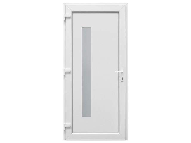 Obrázek produktu Dveře vchodové plastové Vigo, bílé, levé, 98x208cm