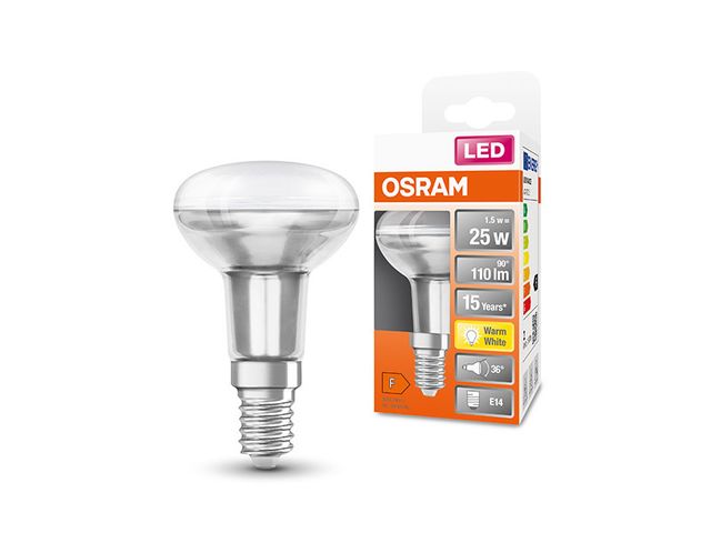 Obrázek produktu Zdroj sv. LED STAR R50 25 non-dim 36° 1,5W/827 E14