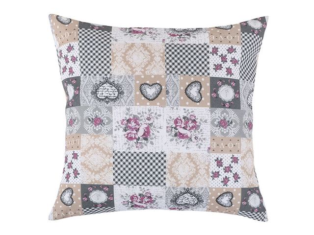 Obrázek produktu Polštářek DITA 45x45 cm, 55/408, patchwork love