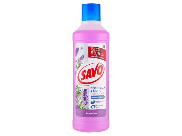 Obrázek produktu Savo bez chloru podlahy levandule 1 l (nová receptura)