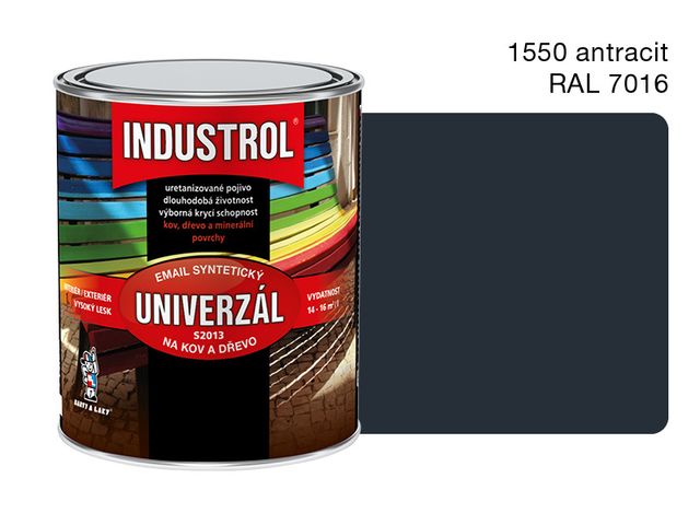Obrázek produktu Industrol S2013 1550 antracit (RAL7016) 0,75 l