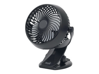 Ventilátor stolní aku s klipem CLF 10/BK černý