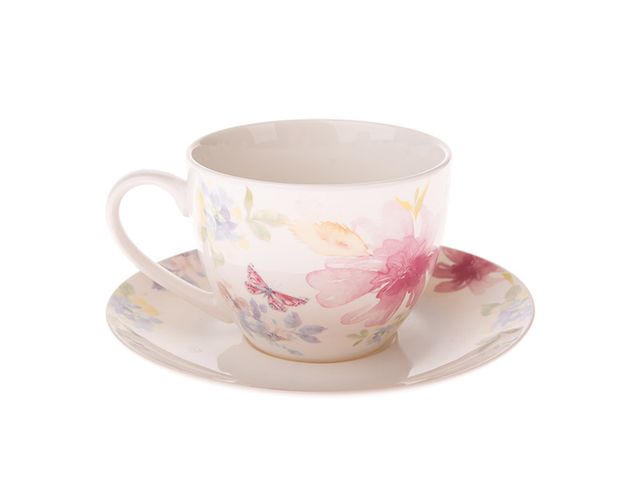 Obrázek produktu Šálek porcelánový s podšálkem 260 ml, 6/36