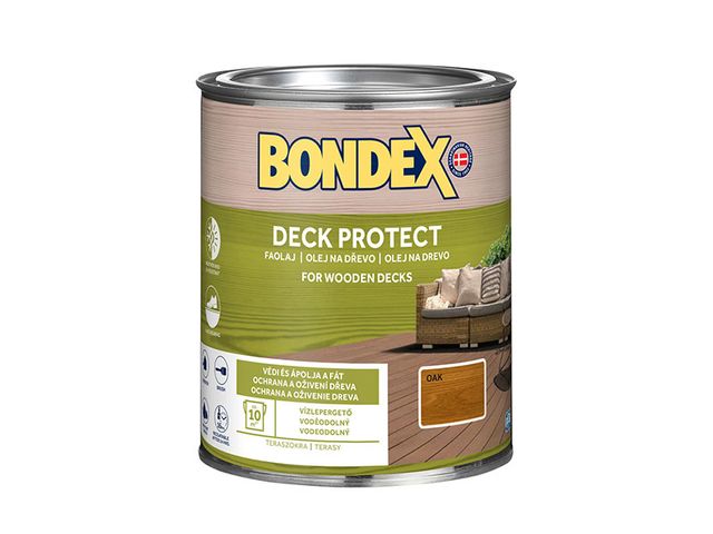 Obrázek produktu Olej napouštěcí Bondex Deck Protect, dub 0,75 l
