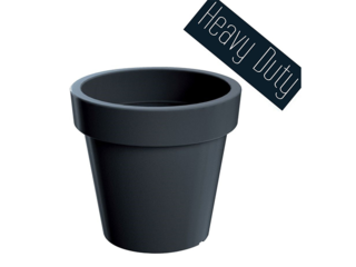 Květináč plastový LEXO ROUND pr.100cm, antracit