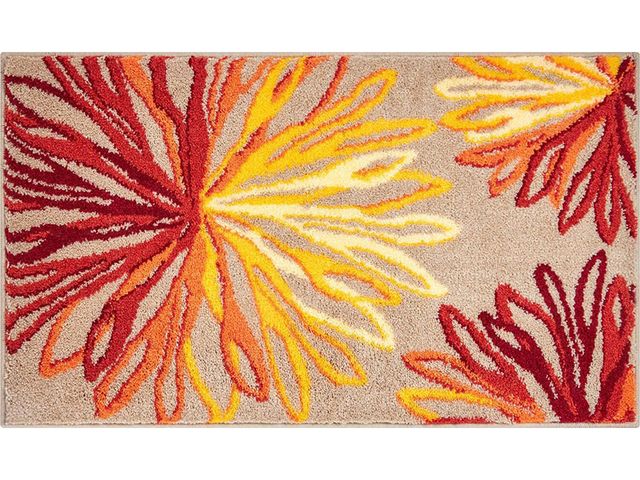 Obrázek produktu Předložka koupelnová Art 60x100 cm, oranžovo-béžová