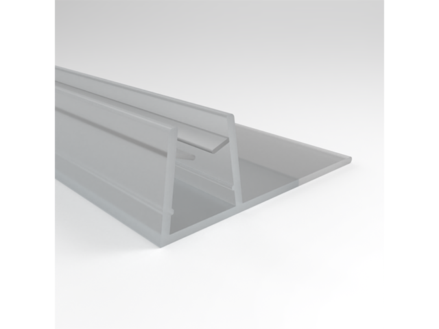 Obrázek produktu Profil těsnící svislý, na sklo 6-8 mm, 2 m, silikonový, set 2 ks