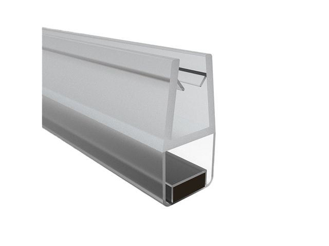 Obrázek produktu Profil těsnící magnetický 90°, na sklo 4-6mm, silikonový, 2 m