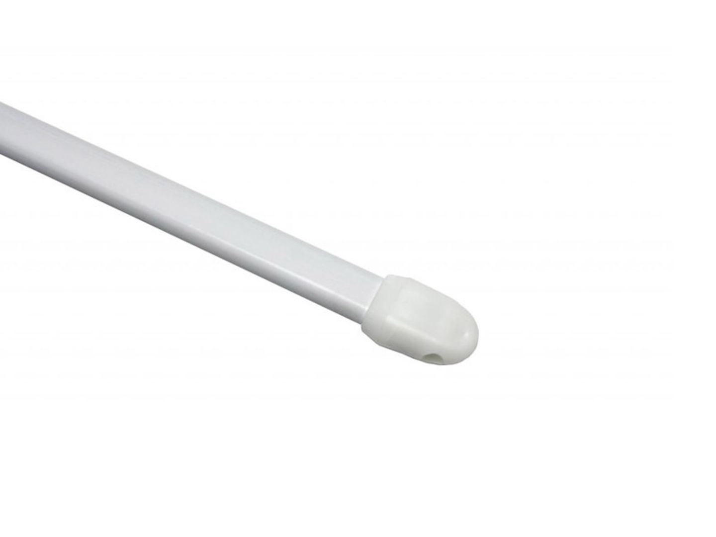 Tyč vitrážní roztaž.plochá 11mm 100cm bílá
