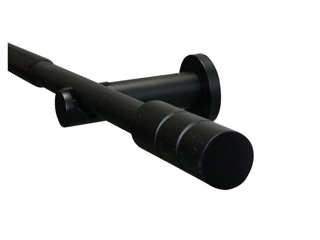 Obrázek produktu Souprava zácl. roztažitelná Kreta 16/19mm 120-210 cm černá matná