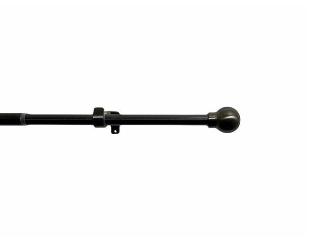 Obrázek produktu Souprava zácl.jednoduchá roztaž. 16/19mm Koule 120-230cm černý nikl