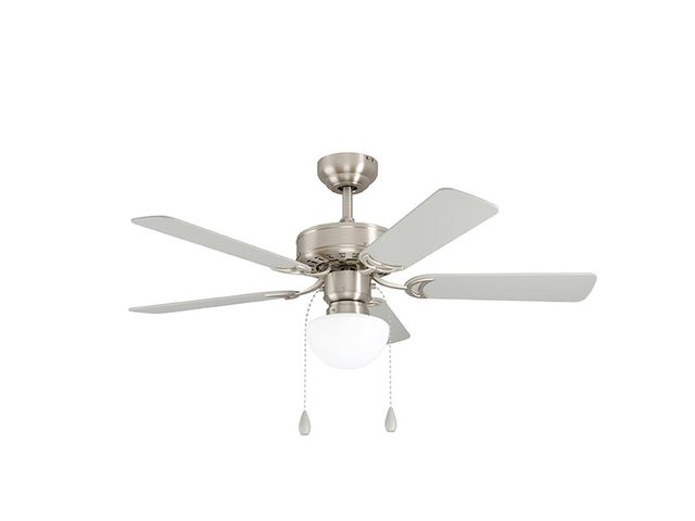 Obrázek produktu Ventilátor se stropním svítidlem Cadiz pr.107cm bílá matný nikl